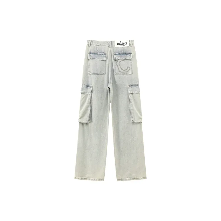 CHUU Jeans Women's Light Denim Blue-1