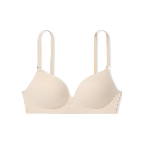 Victoria's Secret PINK LOVE CLOUD Wireless Push-Up Bra/Marzipan Bra Women's Beige
