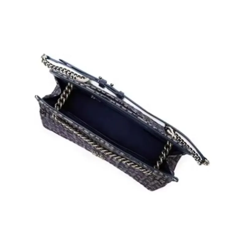 Laurence & Chico Polyester Portable Crossbody Bag Shoulder Bag Medium Size Women's Dark Blue/Red-2
