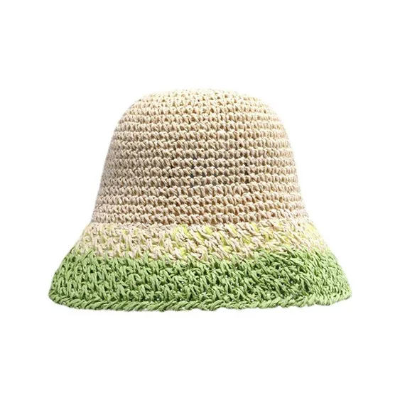 EQUIPMENTELEGANT Paper Straw Bucket Hats Unisex-0