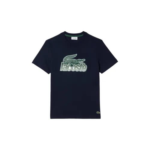 LACOSTE T-Shirts Men Navy Blue