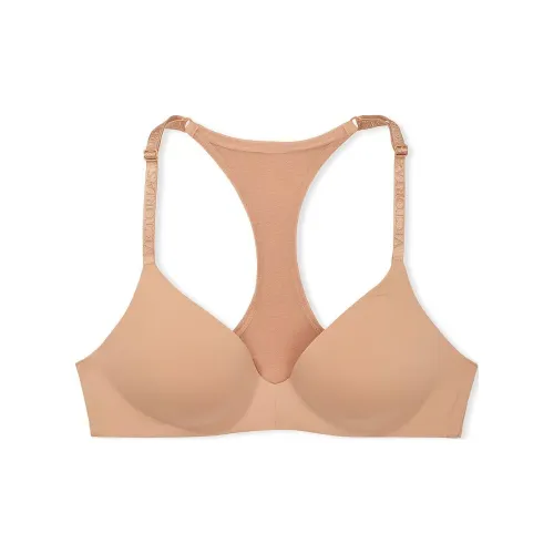 Victoria's Secret THE T-SHIRT Lightly-Lined Wireless Bra/Praline Bra Women's Skin