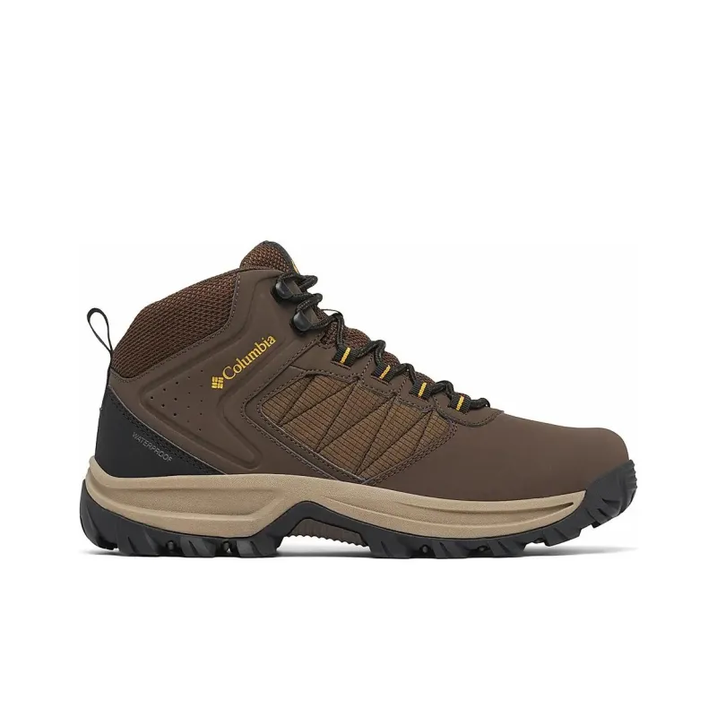 Columbia Shock absorbing And Waterproof Low Top Trekking Shoes Men's Brown-1