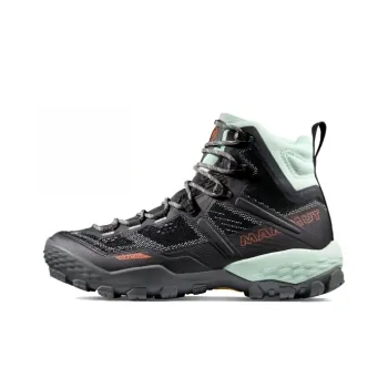 MAMMUT Ducan Hiking / Trekking Shoes Men High Top Black Green