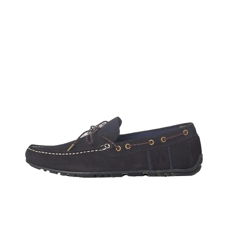 BARBOUR Boat Shoes Men's Marine Blue-0