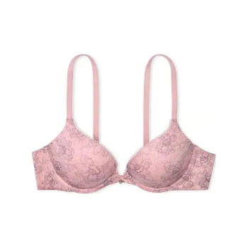 Victoria's Secret BODY BY VICTORIA 7452 Push-Up Smooth Bra Bra Women's Pink