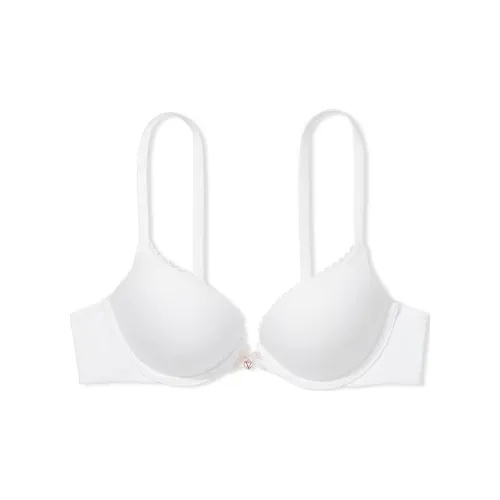 Victoria's Secret BODY BY VICTORIA 7452 Contour Push-Up Smooth Bra/White Bra Women's White