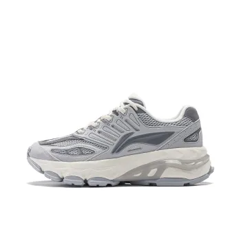 LiNing Twenty Mountains Cushioning Anti Slip And Wear Resistant Low Top Casual Shoes Men's Gray Gravel