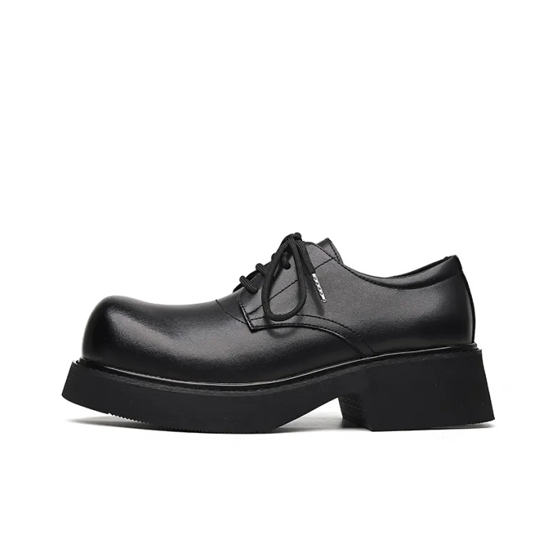 Romon Men's Casual Shoes Men Low Top Black-0