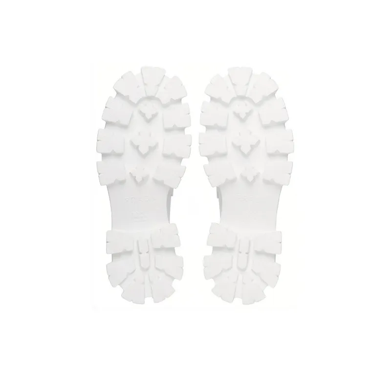 PRADA Monolith Women's Casual Shoes Men's White-4