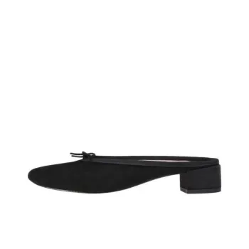 Repetto Closed Toe Slippers 3cm Women's Black