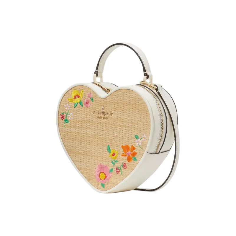 Kate Spade Straw Handbag Shoulder Bag Crossbody Bag Women's Multiple Egg White And Crispy Colors-1