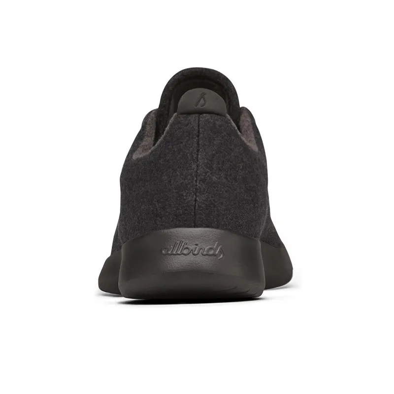 Allbirds Wool Runner Cushioning Wear-Resistant Low-Top Casual Shoes Women's Natural Black-2