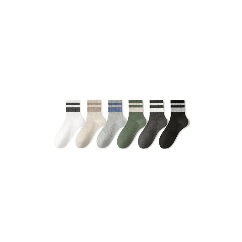 B&C.Room Unisex Mid Calf Socks-10