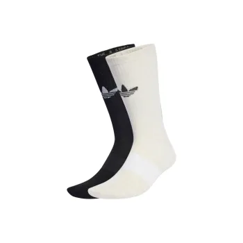 Adidas Originals TREFOIL PREMIUM CREW SOCKS Mid Calf Socks Unisex 2 Pack