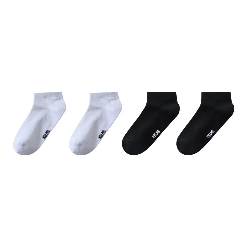 KELME Knee High Socks Unisex Box 4 Pack White-16