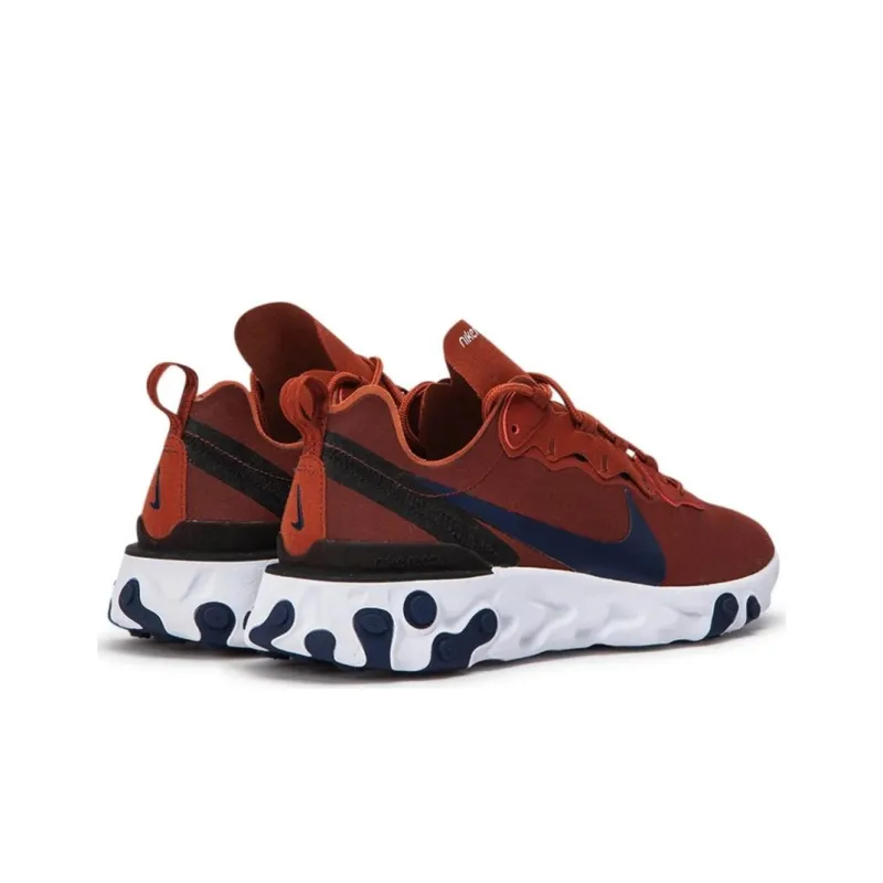 Nike React Element 55 Mars Stone Midnight Navy-3
