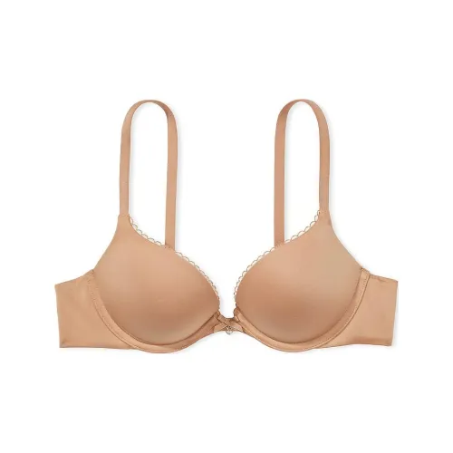 Victoria's Secret BODY BY VICTORIA 7452 Contour Push-Up Smooth Bra/Praline Bra Women's Nut Candy Color