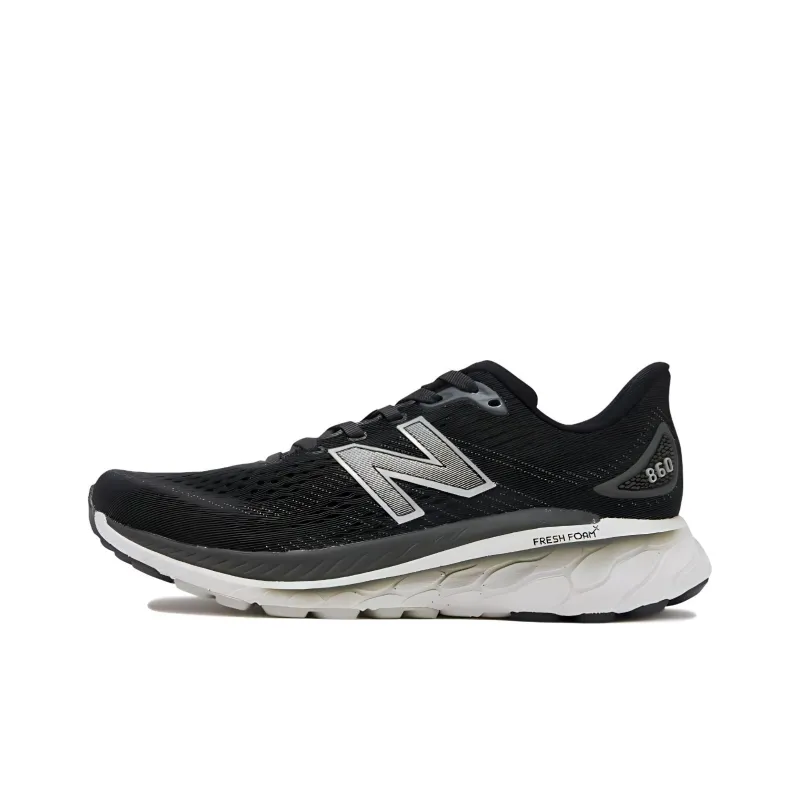 New Balance NB Fresh Foam X 860 V13 Cushioning Slip Resistant Low Top Casual Running Shoes Women's Black-0