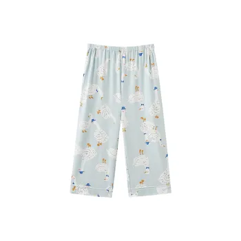 MADALLO Pajama Pants Women's Light Blue