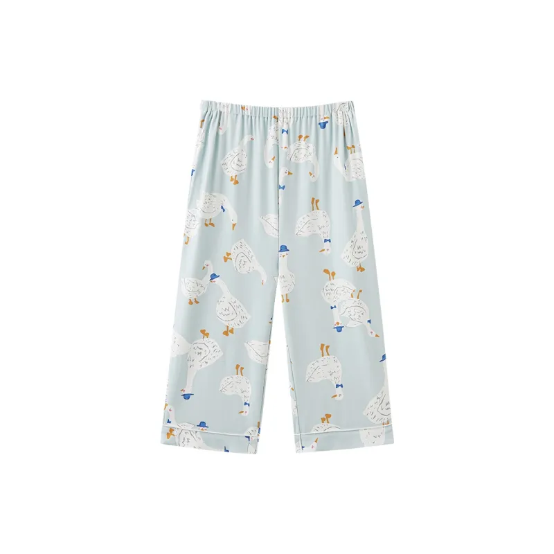 MADALLO Pajama Pants Women's Light Blue-0