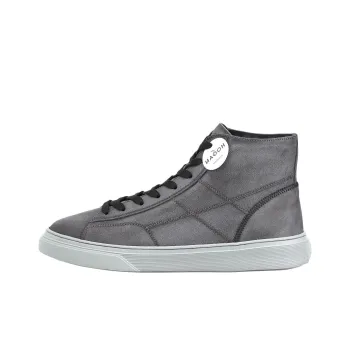 HOGAN H365 High-Top Skateboard Shoes Men's Dark Gray