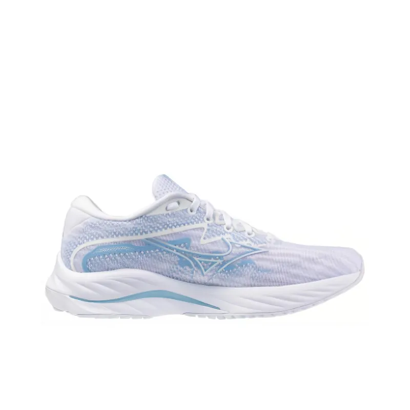 Mizuno Wave Rider 27 'White Light Blue' Women's-1