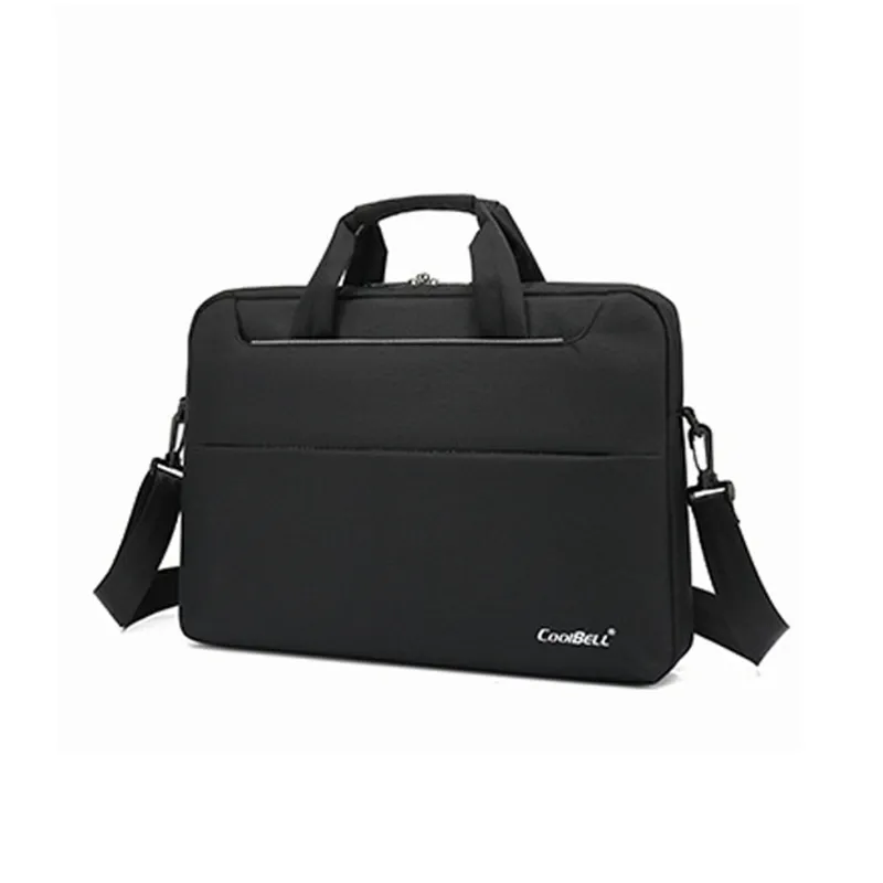 COOLBELL Polyester Briefcase, Shoulder Bag Regular Men's Black-1