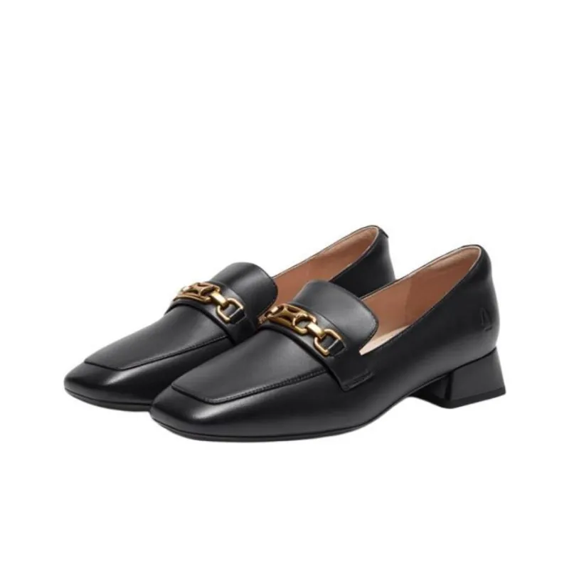 Hush Puppies Loafers Women's Black/Yellow-5
