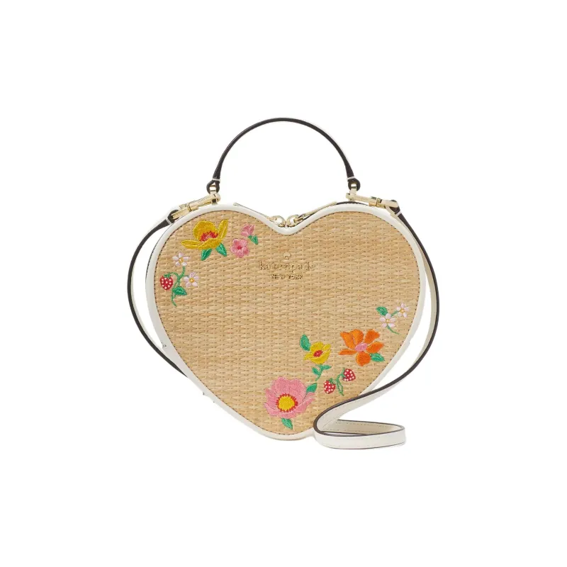 Kate Spade Straw Handbag Shoulder Bag Crossbody Bag Women's Multiple Egg White And Crispy Colors-0
