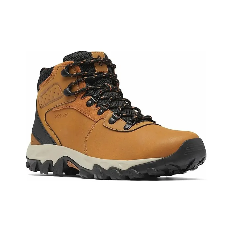 Columbia Shock absorbing And Waterproof Mid Top Trekking Shoes Men's Brown-1