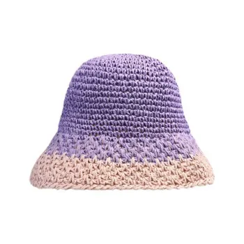 EQUIPMENTELEGANT Paper Straw Bucket Hats Unisex