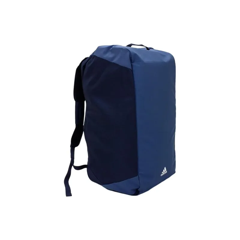 Adidas Polyester Handbag Backpack Unisex Pure Black & Navy Blue-1