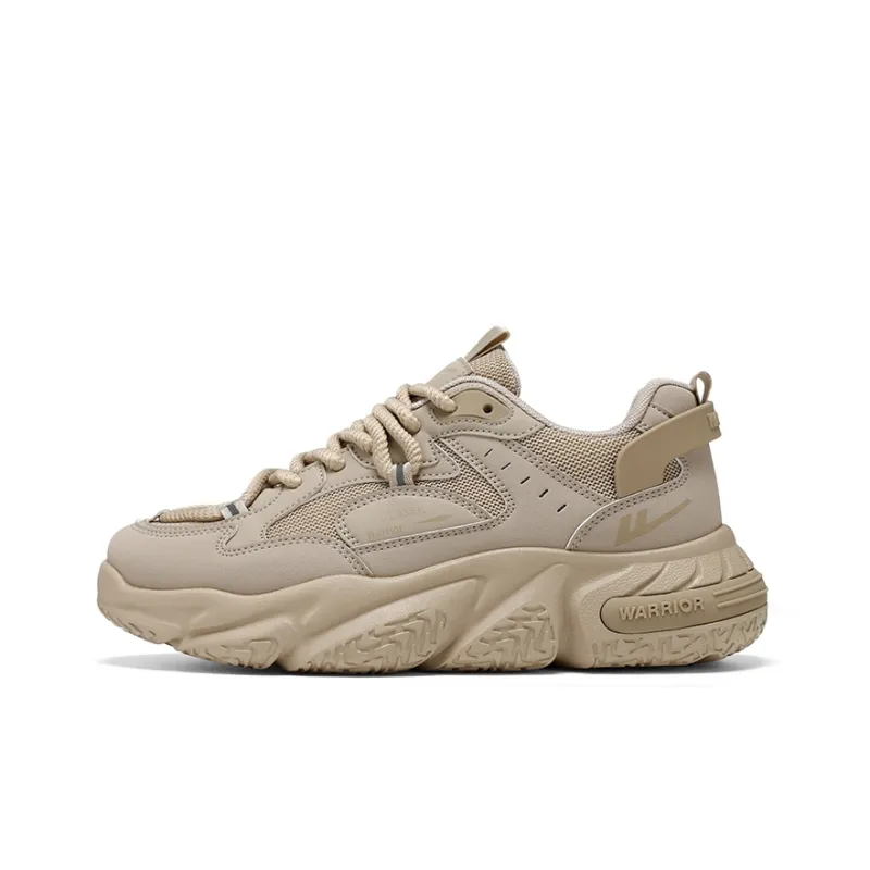 Warrior Abrasion Resistant Height Increasing Thermal Low Top Chunky Sneakers Unisex-1