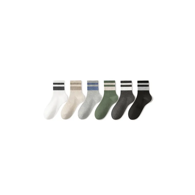 B&C.Room Unisex Mid Calf Socks-6