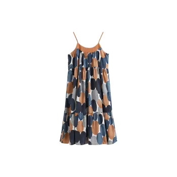 FENTENG Nightgown Women's Dark Blue