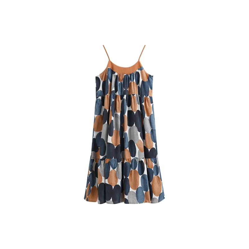 FENTENG Nightgown Women's Dark Blue-0