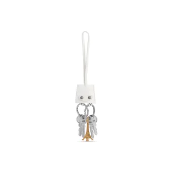 Balenciaga Sheepskin Pendant Bag Accessories Women's White