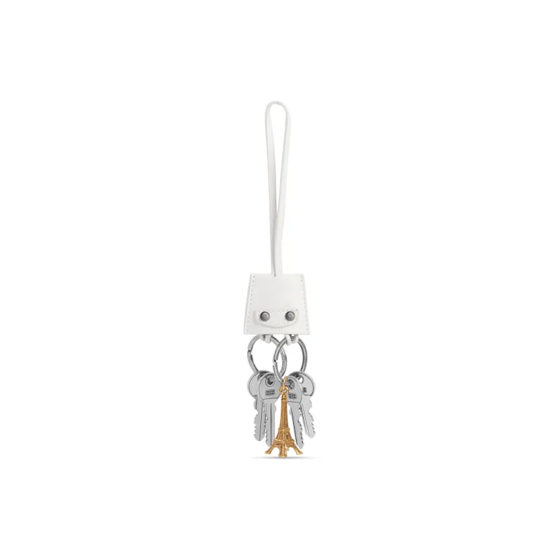 Balenciaga Sheepskin Pendant Bag Accessories Women's White-0