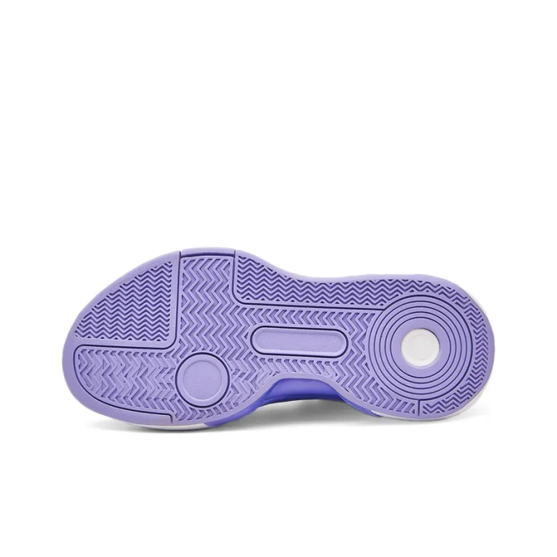 IVERSON I3 Collection Anti-Slip Wear-Resistant Low-Top Basketball Shoes Unisex Dusty Purple-2