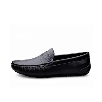 BBMTR Gommino Loafers Men Black/Brown