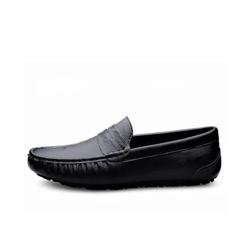 BBMTR Gommino Loafers Men Black/Brown