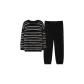Black and White Stripes-Men's