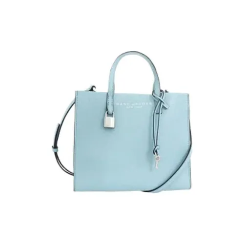 MARC JACOBS Leather Shoulder Bag Crossbody Bag Handbags Mini Women's Stone Blue