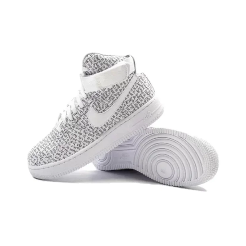Nike Air Force 1 High Just Do It Pack White Black-4