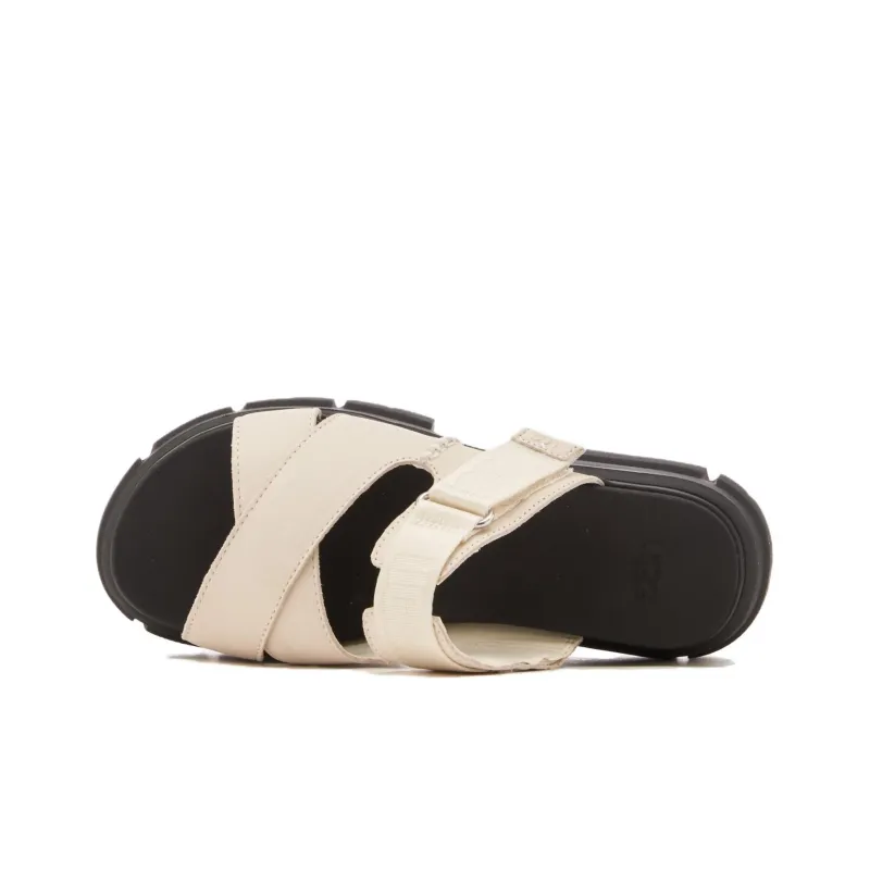 UGG 70mm Crossover-strap Leather Slides-3