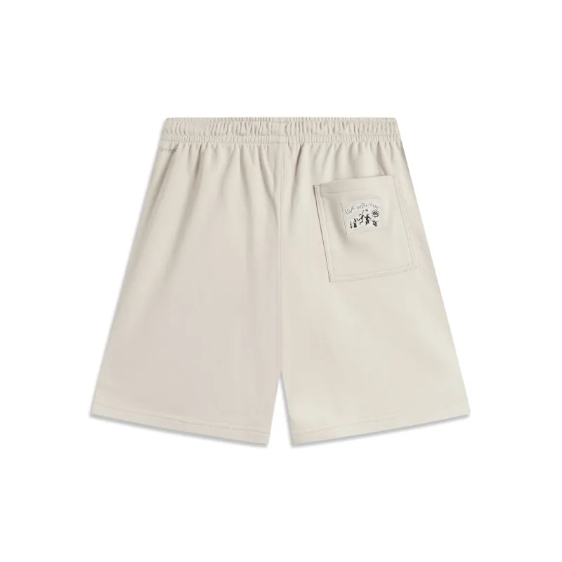 LiNing BadFive Sports Shorts Men's Mica Gray-1