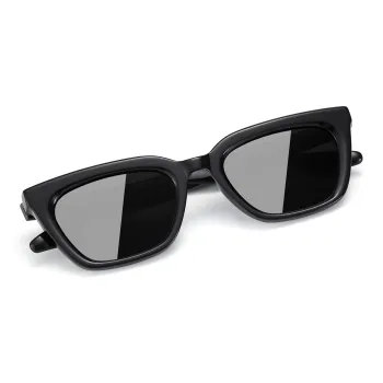 PULAIS Plate Frame Square Sunglasses Unisex