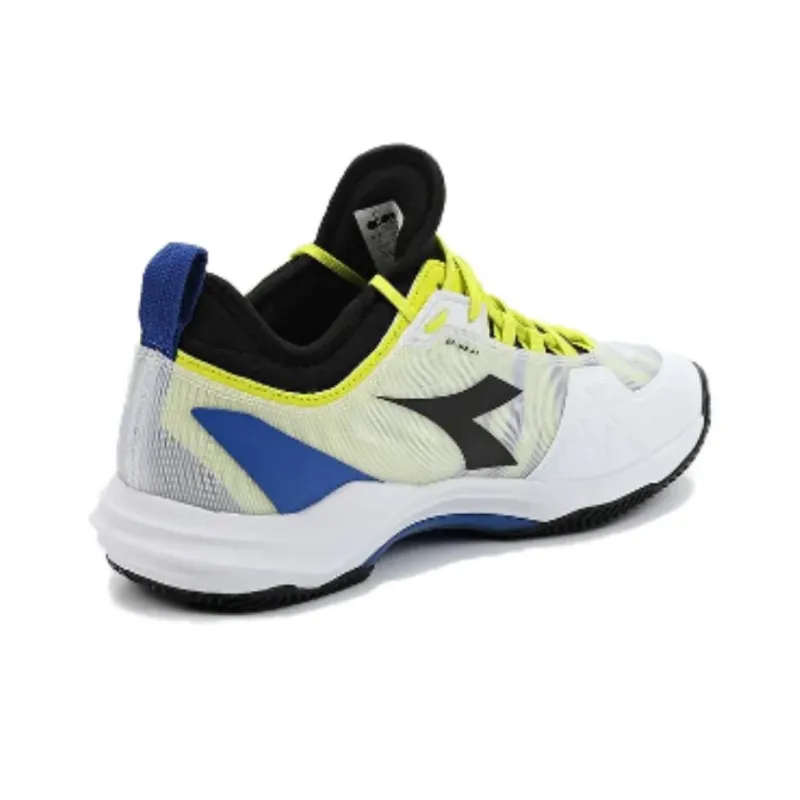 diadora Speed Blushield Fly 4+ Clay 'White Dejavu Blue'-3