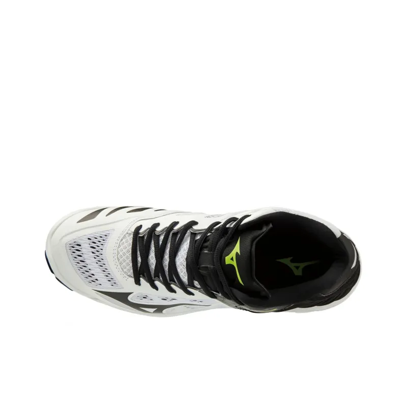 Mizuno Wave Lightning Z5 Training Shoes Unisex Mid-Top Black/White-2